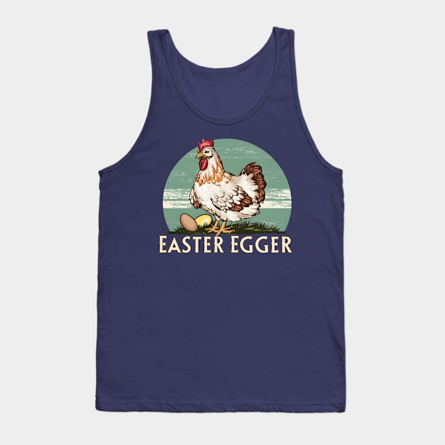 Easter Egger Chicken Tank Top by WolfeTEES